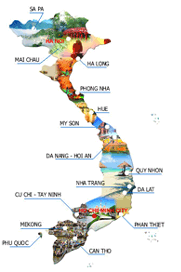 Vietnam map